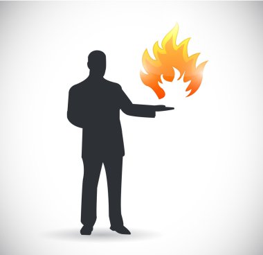 ateş etmeyin. resim tasarım