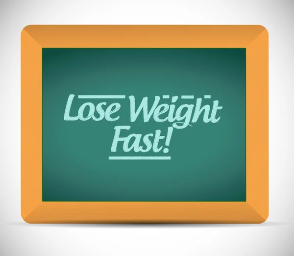 Lose weight fast illustration design — Stock Photo, Image