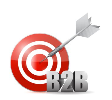 B2B hedef illüstrasyon tasarımı