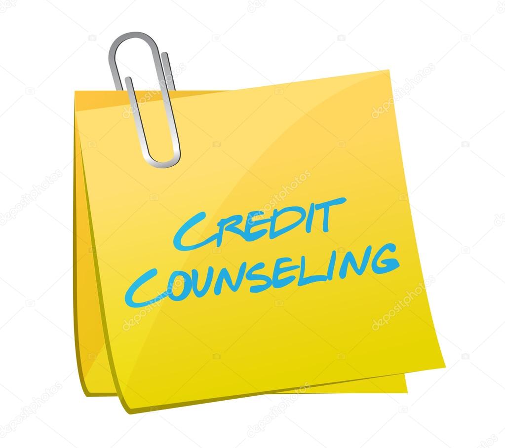 credit counseling post illustration design