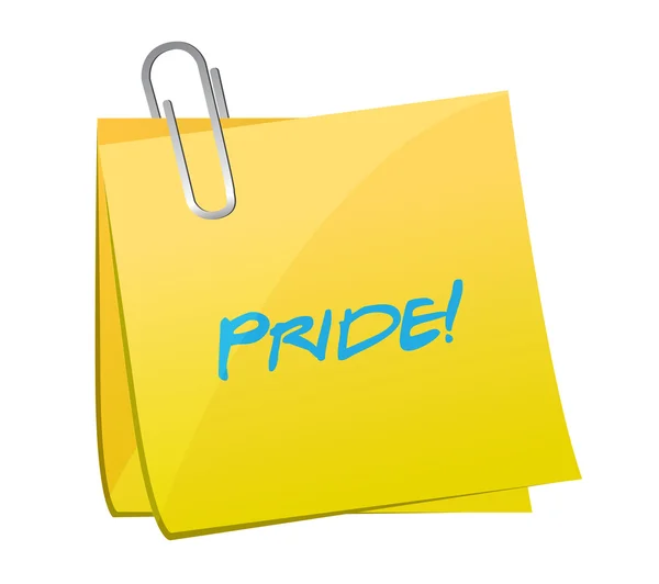 Pride post illustration design — Stock Photo, Image