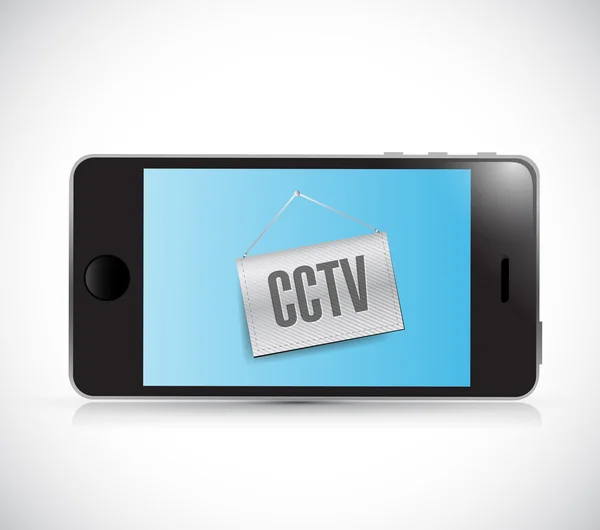 Teléfono cctv signo ilustración diseño —  Fotos de Stock
