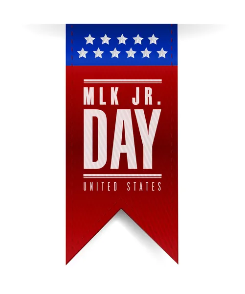 Martin luther king jr day sign banner. — Stock Photo, Image