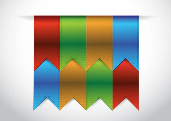 Projektowanie ilustracja kolorowy banerów — Zdjęcie stockowe