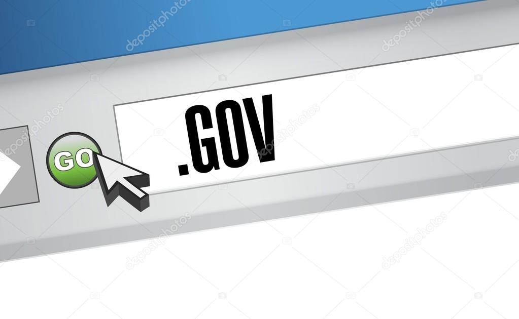 gov domain illustration design