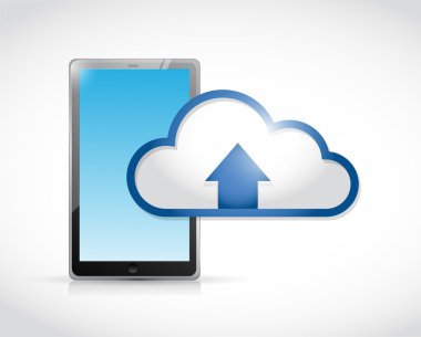 Tablet PC wolk overdracht verbinding