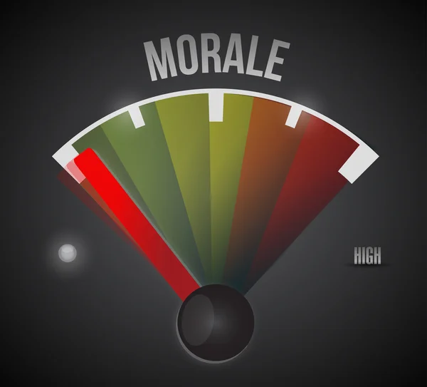 Low morale illustration design — Stock Photo, Image