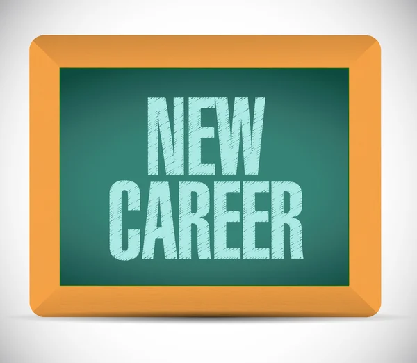 New career message on a board. illustration — Stock Photo, Image