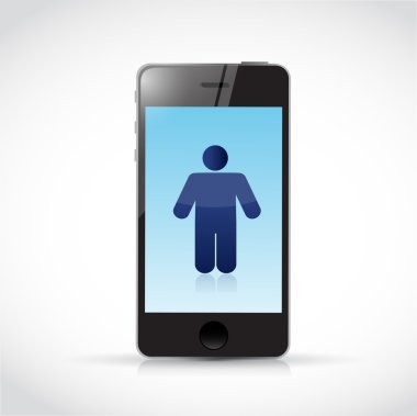 telefon ve avatar resim tasarım