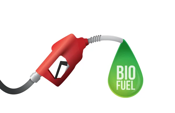 Biocombustível ilustração design — Fotografia de Stock