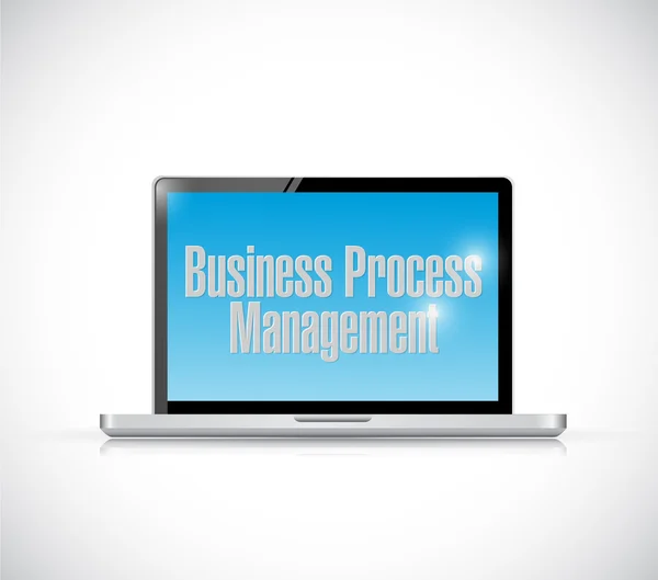 Business process management illustration — Stock Photo, Image
