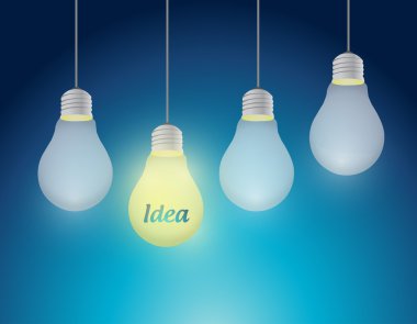 fikir illüstrasyon tasarımı asılı