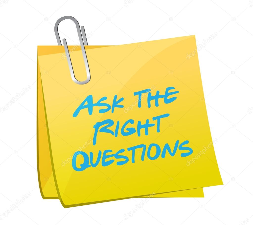 ask the right questions posts illustration