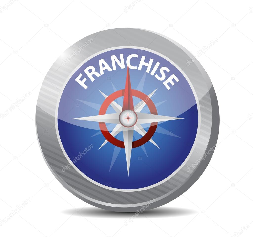 compass to a franchise owner illustration