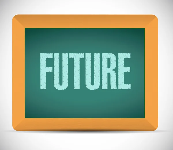 Future sign message illustration design — Stock Photo, Image