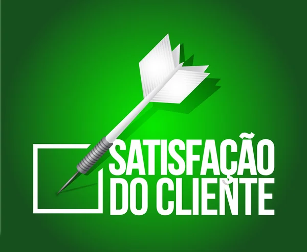 Selecția satisfacției clienților. portugheză — Fotografie, imagine de stoc