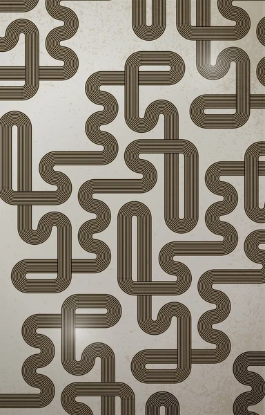 Grå abstrakt linjer illustration design — Stockfoto