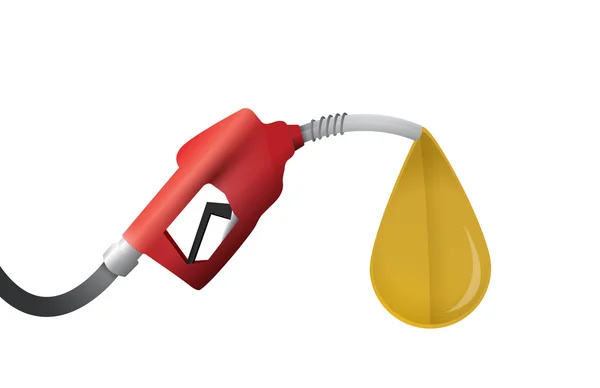 Disegno illustrazione pompa a gas — Foto Stock