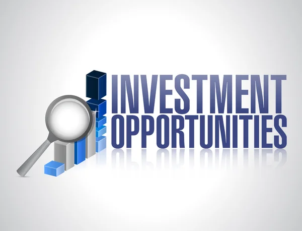 Investment opportunities. business concept — Stock Photo, Image