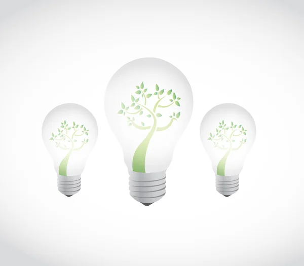 Eco energi konceptdesign illustration — Stockfoto