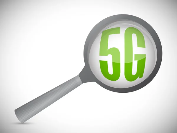 5g 下监视图 — 图库照片