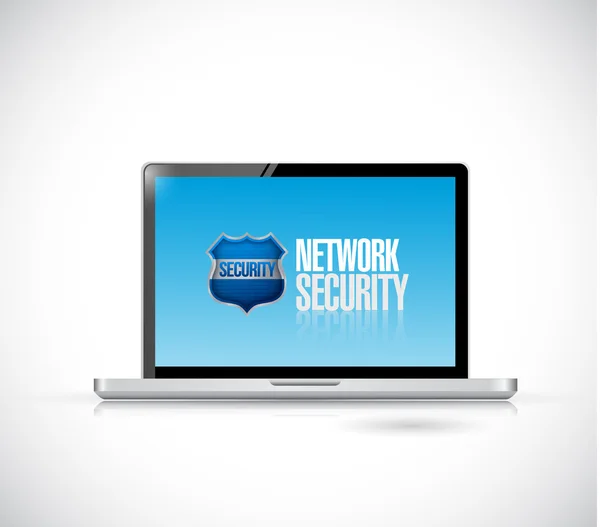 Network security computer illustration design — Stock Photo, Image