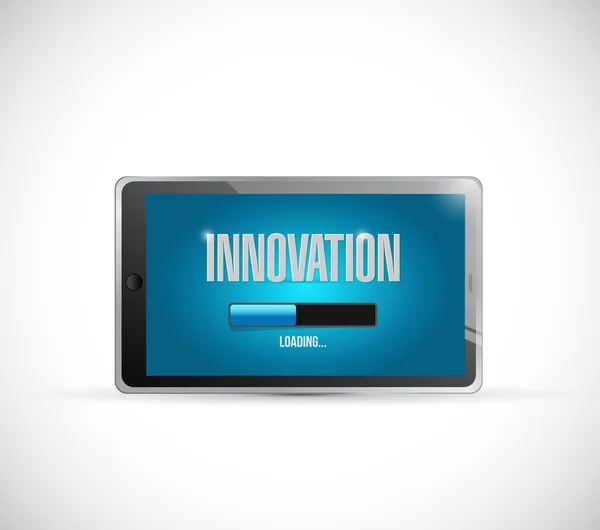 Tablet Laden Innovation Illustration Design — Stockfoto