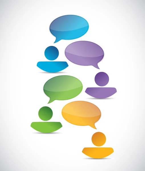 People business diversity communication — Stock Photo, Image