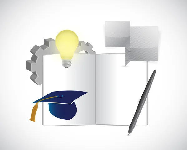 Education concept illustration design — Stock Photo, Image