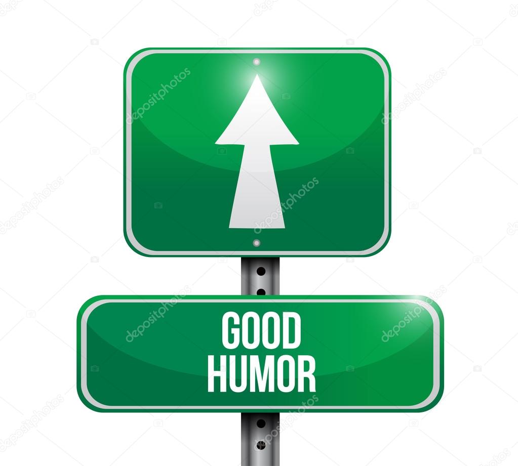 good humor sign illustration design