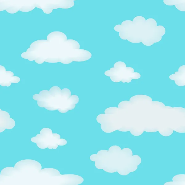 Fond nuageux — Image vectorielle