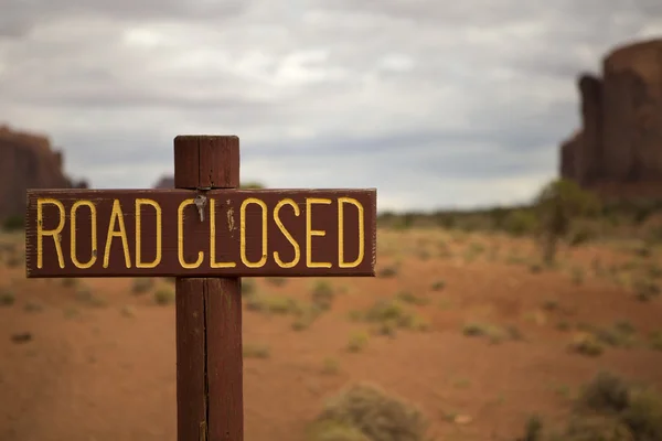 Road Closed Sign — Stock Photo, Image