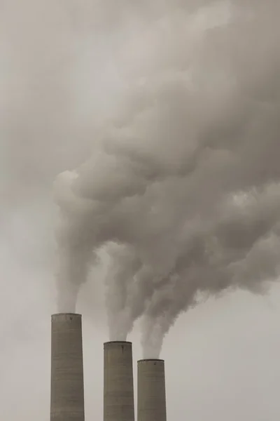 Industrial chimneys in the Arizona — Stock Photo, Image