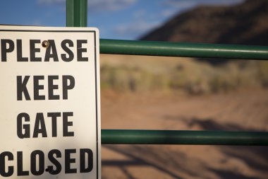 Kapıyı her zaman kapalı tutun