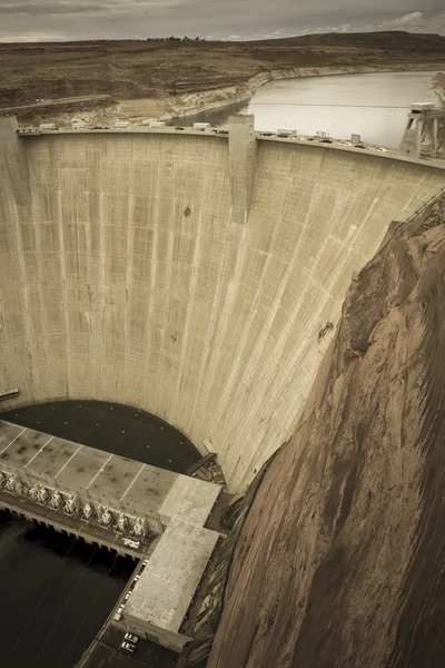 Hoover dam i lake mead — Zdjęcie stockowe