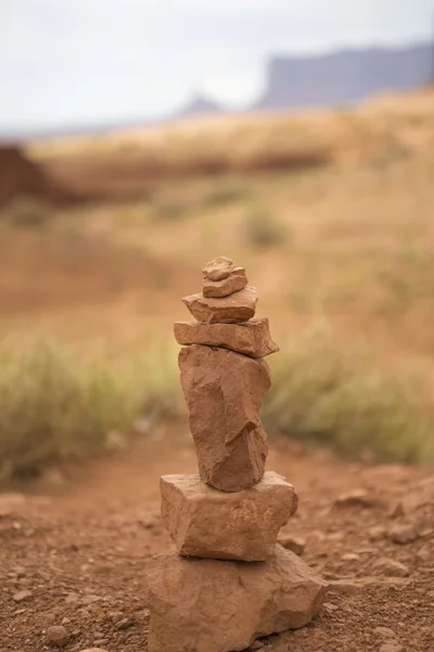 Kamienie równowagi - Otoczak stosu — Zdjęcie stockowe