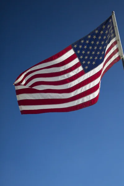 Waving American flag — Stock Photo, Image