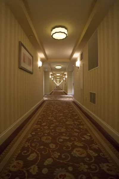 Hotel corridor — Stock Photo, Image