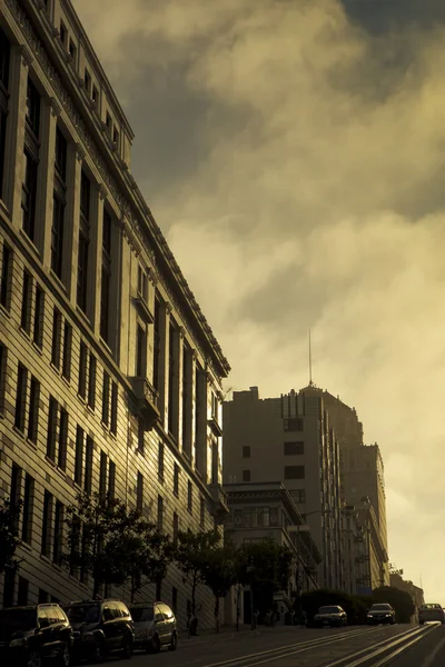 San Francisco at sunset — Stock Photo, Image