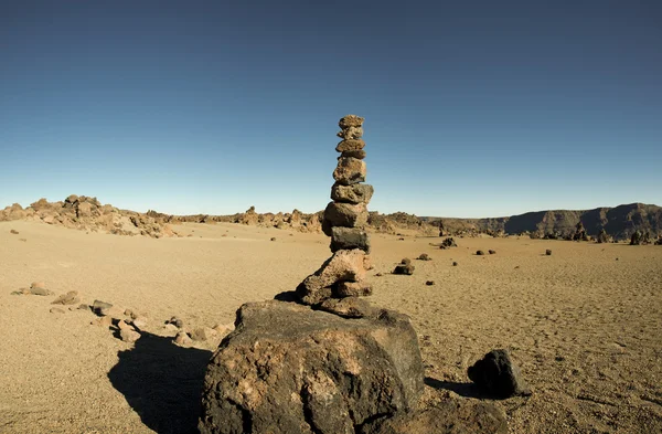 Balancing stenen stapel — Stockfoto