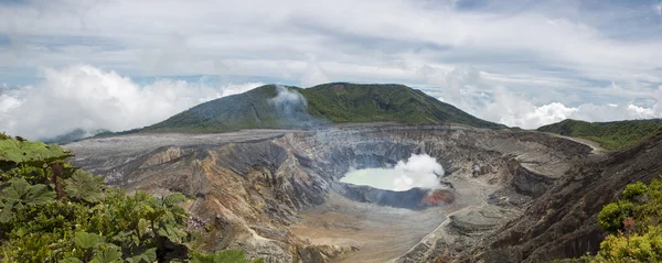 Panoramic view of Poas Volcano - 2012 — Stock Photo, Image