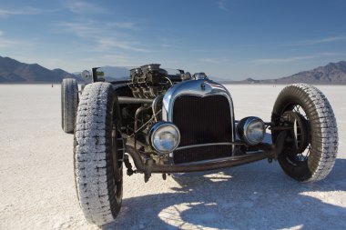 Vintage packard yarış otomobili bonneville tuz daireler hızında dünya sırasında