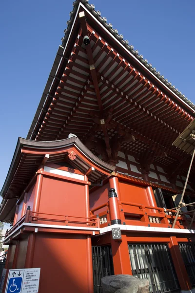 Asakusa Kannon Tempio dettaglio del tetto — Foto Stock