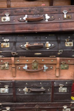 eski vintage bavul shanghai