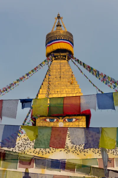 Ступа Boudhanath — стокове фото