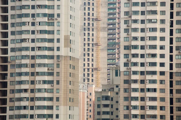 Жилые здания Шанхая — стоковое фото