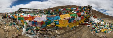 dua bayrakları Tibet