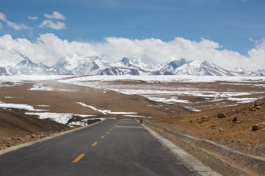 dostluk Tibet - Katmandu için gidiş yolu
