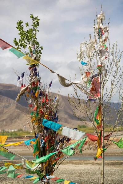 Banderas de oración —  Fotos de Stock