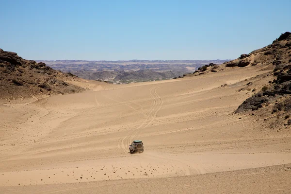 4X4 no deserto — Fotografia de Stock